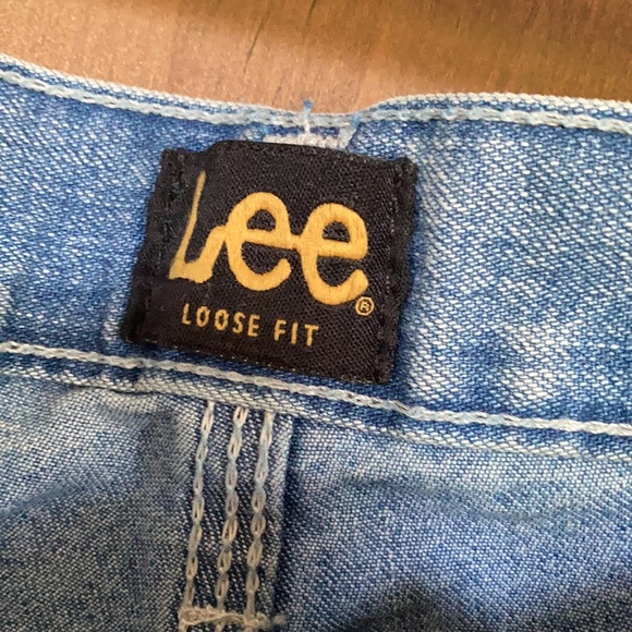 Relisted Lee carpenter loose fit straight leg retro stone men’s jean 42 x 32 - Picture 8 of 16